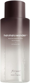 Тонік для обличчя Haruharu Wonder з екстрактом чорного рису 300 мл (8809532221622)