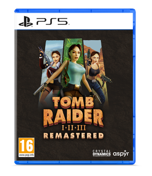 Гра PS5 Tomb Raider I-III Remastered Starring Lara Croft (Blu-ray диск) (5056635609588)