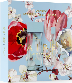Набір для жінок Vicky Martin Berrocal Aire Туалетна вода 100 мл + Мініарюра Туалетна вода 10 мл (8429871992535)