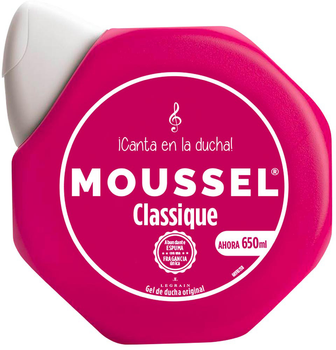 Zestaw kosmetyków do pielęgnacji Moussel Classic Żel pod prysznic 2 x 650 ml + 60 ml + Kosmetyczka (8425190174232)