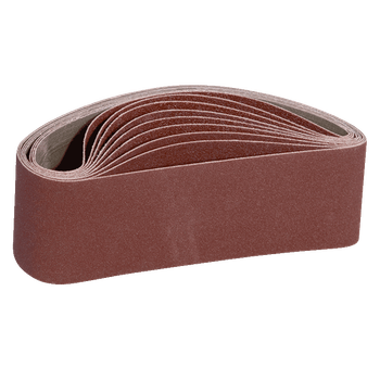 Стрічка шліфувальна абразивна NovoAbrasive Р100 75*457мм (3 шт.)