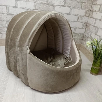 Будинок лежанка для котів та собак Animals_joy Кошик S 34*34 см(076)