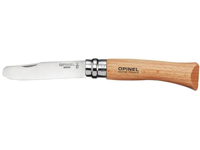 Ніж розкладний 75мм, бук Opinel My First 07 Blister 001221