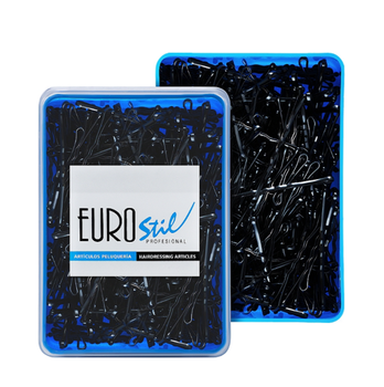 Невидимки Eurostil чорні 50 мм 300 шт