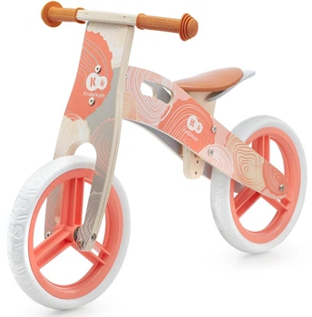 2-колесный деревяный велобег Kinderkraft Runner Nature Coral, 5902533917020