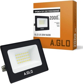 Прожектор світлодіодний A.GLO GL-22-20 20W 6400K