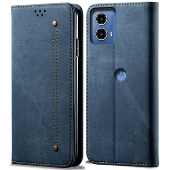 Чохол-книжка з кишеньками UniCase Jeans Wallet для Motorola Edge 50 Fusion - Blue
