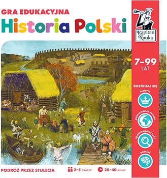 Gra planszowa Ramiz Kapitan Nauka Historia Polski (5903792767029)