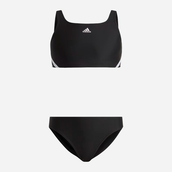Дитячий роздільний купальник для дівчинки Adidas 3S Bikini IB6001 128 Чорний (4066752753546)
