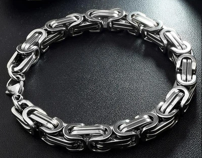 Мужской браслет Steel Rage Silver 8мм