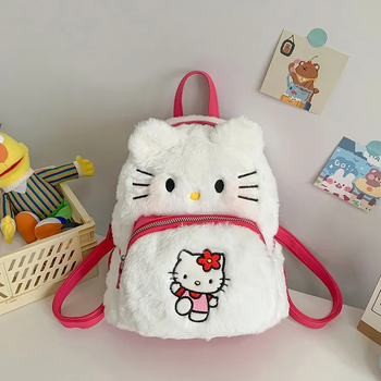 Рюкзак-игрушка Hello Kitty мягкая плюшевая игрушка для девочки 25см