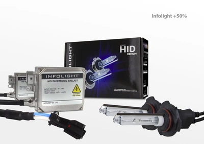 Комплект ксенону Infolight +50% HB3(9005) 4300K