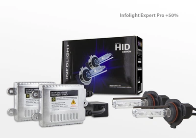 Комплект ксенону Infolight Expert Pro обманка HВ4 9006 6000K+50%