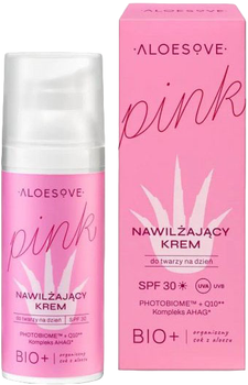 Крем для обличчя Aloesove Pink SPF 30 зволожуючий 50 мл (5902249018370)