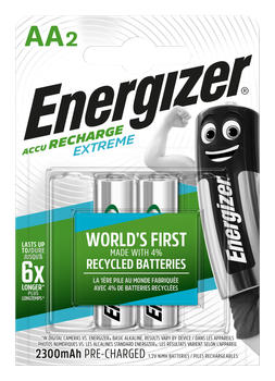 Аккумулятор Energizer Extreme АА 2300 мАч 2 шт (7638900416886)