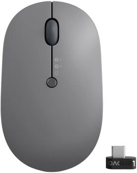 Мышь беспроводная Lenovo Go USB-C Wireless Multi-Device Grey (GY51C21211)