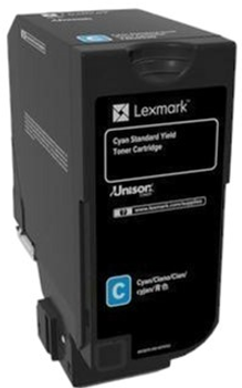 Toner Lexmark CS72x 74C0S20 Cyan