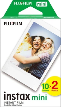 Фотобумага Fujifilm Colorfilm Instax Mini Glossy (20 снимков) Картриджи для камер Instax Mini