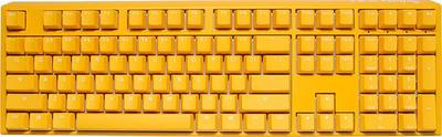 Клавіатура дротова Ducky One 3 Yellow RGB LED MX-Red 100042986 (WLONONWCRA182)