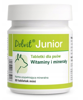 Dolfos (Долфос) DolVit Junior Mini витаминно-минеральная добавка для щенков мини пород - 90 табл.