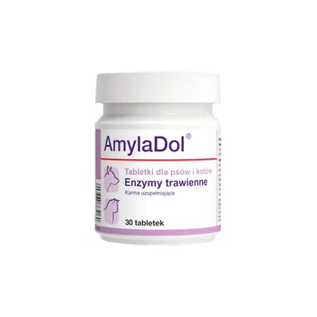 Dolfos (Долфос) AmylaDol добавка для улучшения пищеварения собак и кошек - 30 табл.