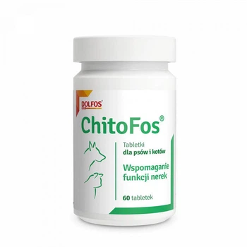Dolfos (Долфос) ChitoFos добавка для поддержания функции почек у собак и кошек - 60 табл.