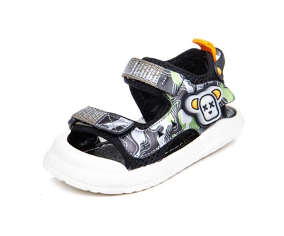 Босоножки Fashion 61278S чорно-жовті (16-20) Разноцветные 20
