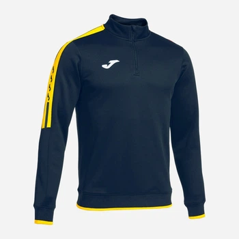 Спортивная кофта мужская Joma Olimpiada 103708.339 M Темно-синий/Желтый (8445954546853)
