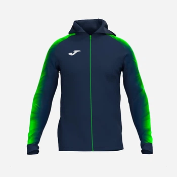 Спортивная кофта женская Joma Elite XI 902257.317 M Темно-синяя с салатовым (8445954713569)