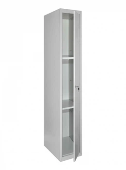 Шкаф хозяйственный металлический LEVMETAL ШГМ 3/30/1 (180х30х50)