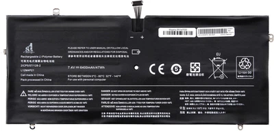 Акумулятор 1stCharger для ноутбуків Lenovo Yoga 2 Pro 13 (L12M4P21) 7.4V 6400mAh Black (BN1st7020)