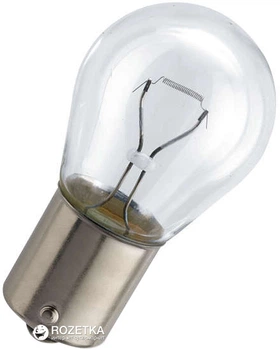Лампа Philips P21W 12V 21W BA15s блістер 2шт. (12498B2) (627679)