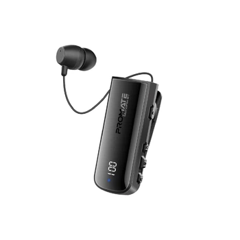 Гарнитура Bluetooth Promate Monoflix-bt Black (monoflix-bt.black)