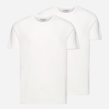 Zestaw koszulek męskich bawełnianych Henderson 41636-00X XL 2 szt Biały (5903972245903)