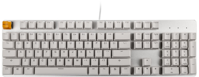 Klawiatura przewodowa Glorious GMMK Full Size Gateron Brown White Ice (GLO-GMMK-FS-BRN-W)