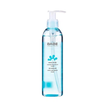 Мицеллярный гель для деликатного и глубокого очищения Babe Laboratorios Soothing Micelar Gel