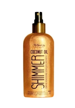 Кокосовое масло Top Beauty для загара с шимером, 200 мл
