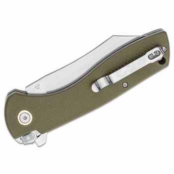 Ніж CJRB Kicker SW D2 G10 Olive (J1915-GN)