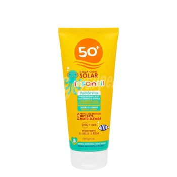 Детский солнцезащитный крем Deliplus SPF 50 100мл. Испания