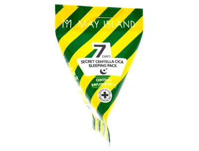 Успокаивающая ночная маска с центеллой May Island 7 Days Secret Centella Cica Sleeping Pack 5 ml