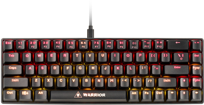 Ігрова клавіатура Kruger&Matz Warrior GK-120 Black (5901890067362)
