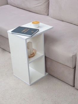Журнальний столик Furnigrade С1 білий 60х47х30