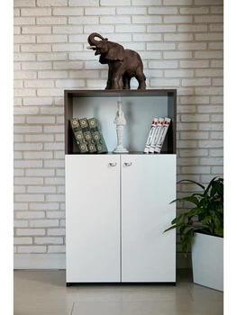 Комод Furnigrade КМ - 4 венге -белый 620х1120х340
