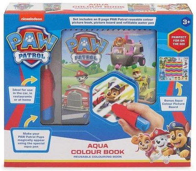 Набір для творчості Paw Patrol Aqua Color Book (5056289414613)