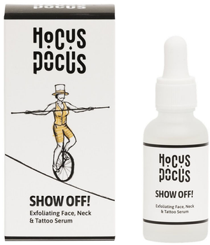 Сироватка Hocus Pocus Show Off! мікро-пілінг для обличчя, шиї та татуажу 30 мл (5905489203537)