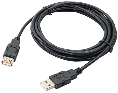 Przedłużacz AKYGA USB Type A - USB Type A 3.0 m Black (AK-USB-19)