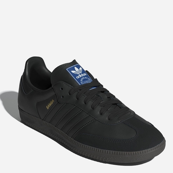 Sneakersy damskie skórzane adidas Originals Samba OG Collegiate IE3438 39.5 (6UK) Czarne (4067886956865)