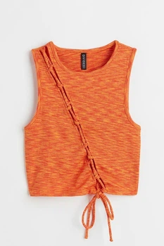Топ H&M 1048073 S помаранчевий