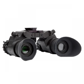 Прибор ночного видения AGM NVG-50 NL1 бинокуляр АГМ Gen 2+ для военных охраны выполнения задач ночная охота военное снаряжение с диоптрийной коррекцией -6 до +2 dpt поле зрения 51° Черный