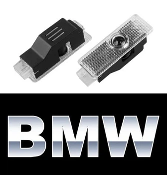 Проекция дверей BMW E60 E70 E90 E92 F10 F15 F20 F30 F32 F36 F25 с логотипом БМВ подсветка в двери BMW
